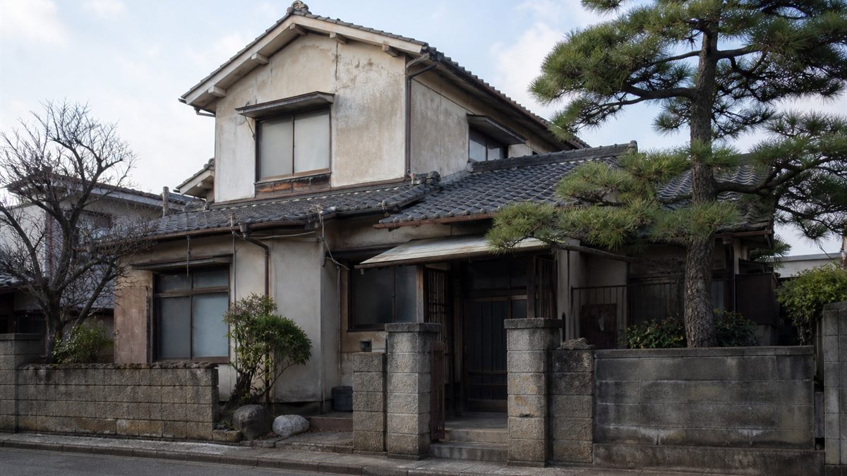 古い住宅の外観