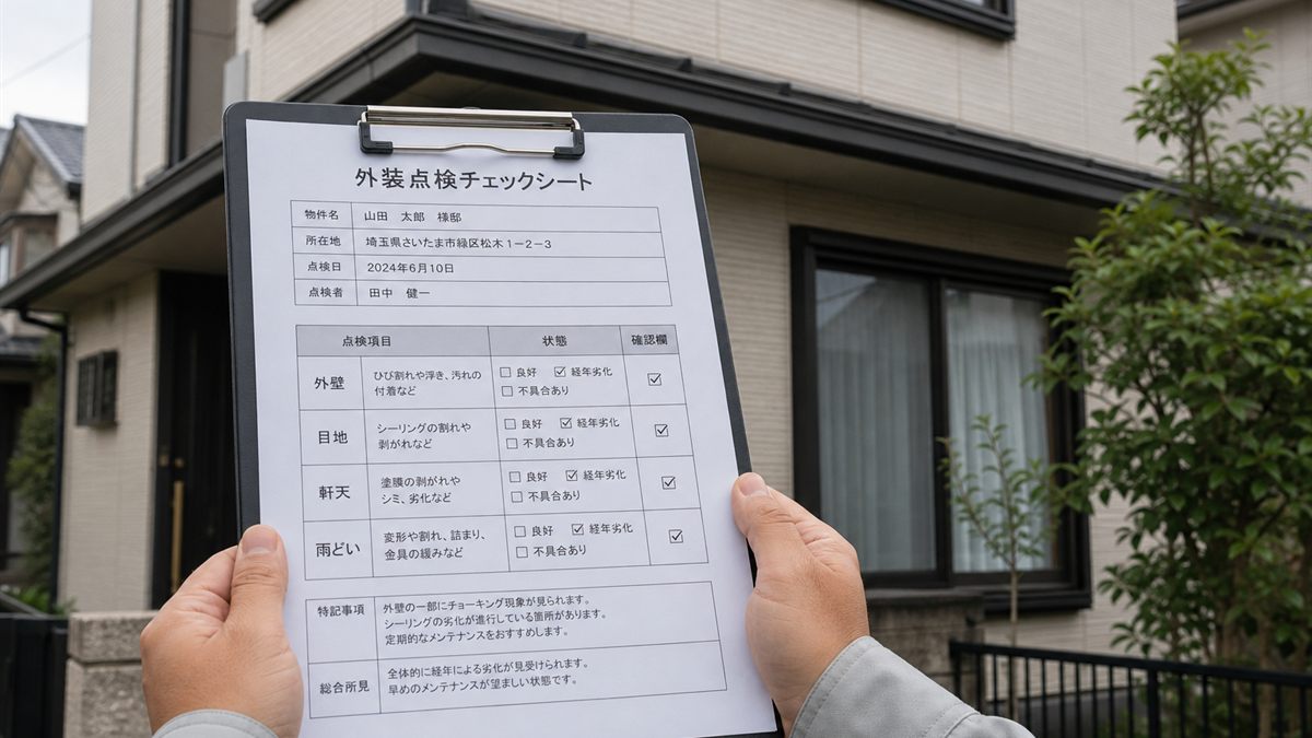 調査の記録用紙