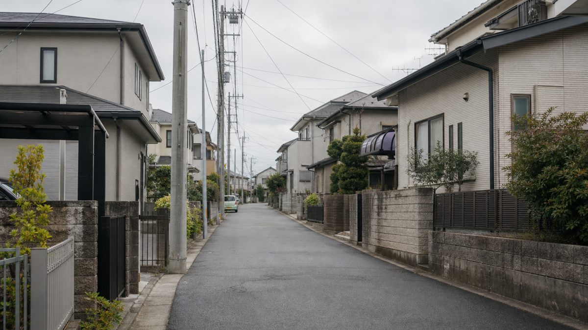 街並みのそろった住宅地