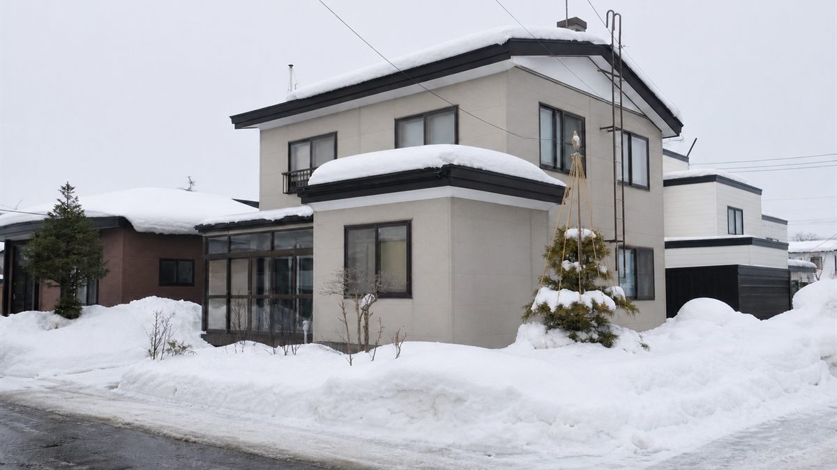 光を受ける外壁の面