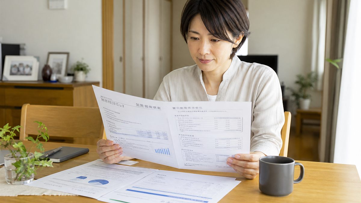 書類を読む