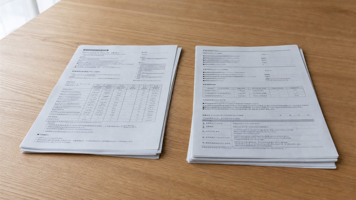 見積書と契約書