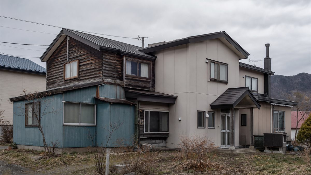 改修を重ねた北海道の古い住宅